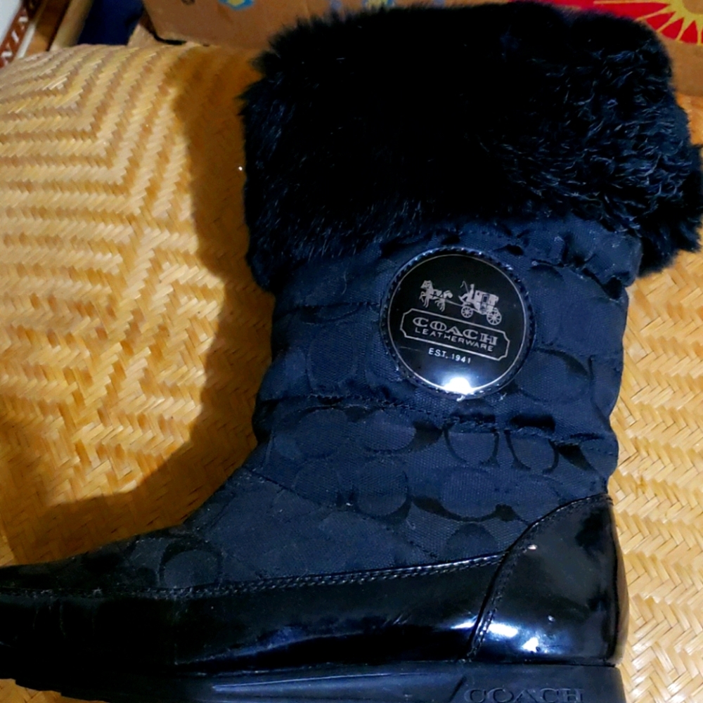 Coach winter boots